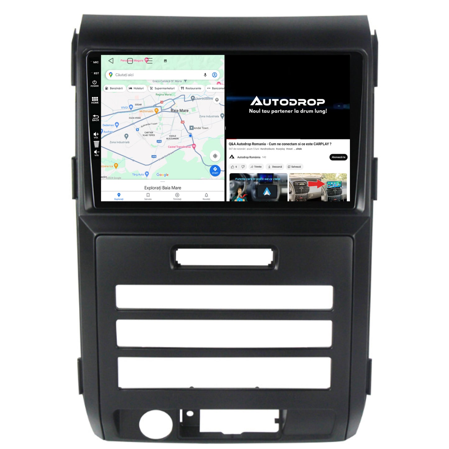 Navigatie Ford F150 (2008-2014), Android, P-Octacore / 2GB RAM + 32GB ROM, 9 Inch - AD-BGP9002+AD-BGRKIT139