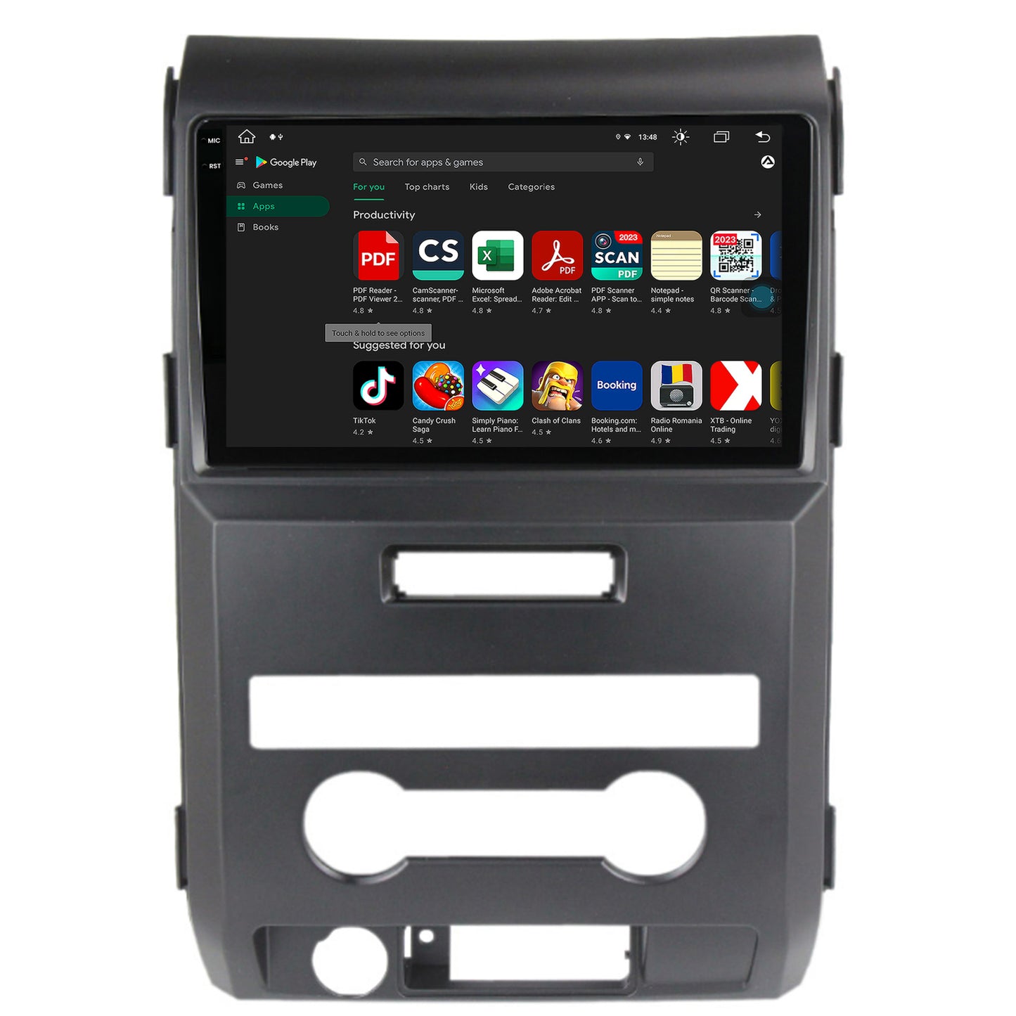 Navigatie Ford F150 (2008-2014), Android, V-Octacore / 4GB RAM + 64GB ROM, 9.5 Inch - AD-BGV9004+AD-BGRKIT138