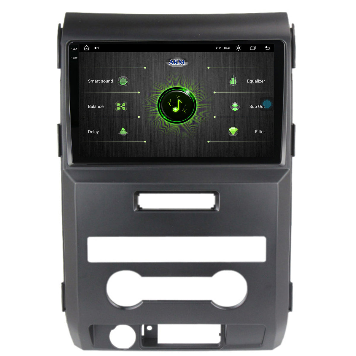 Navigatie Ford F150 (2008-2014), Android, X-Octacore / 8GB RAM + 256GB ROM, 9.5 Inch - AD-BGX9008+AD-BGRKIT138
