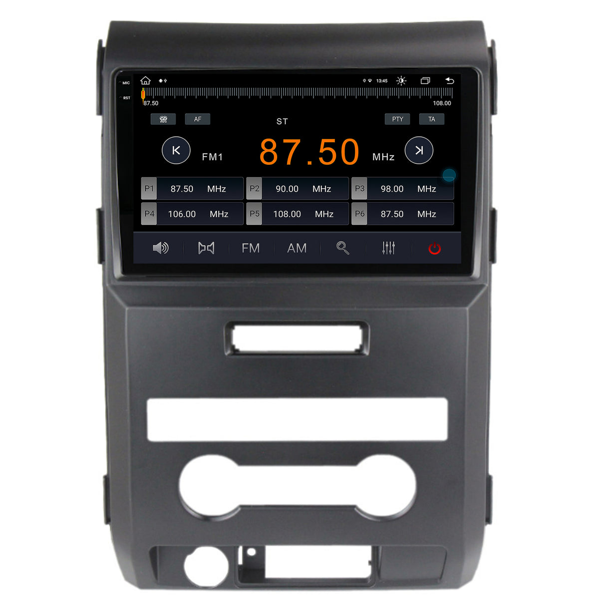 Navigatie Ford F150 (2008-2014), Android, X-Octacore / 8GB RAM + 256GB ROM, 9.5 Inch - AD-BGX9008+AD-BGRKIT138