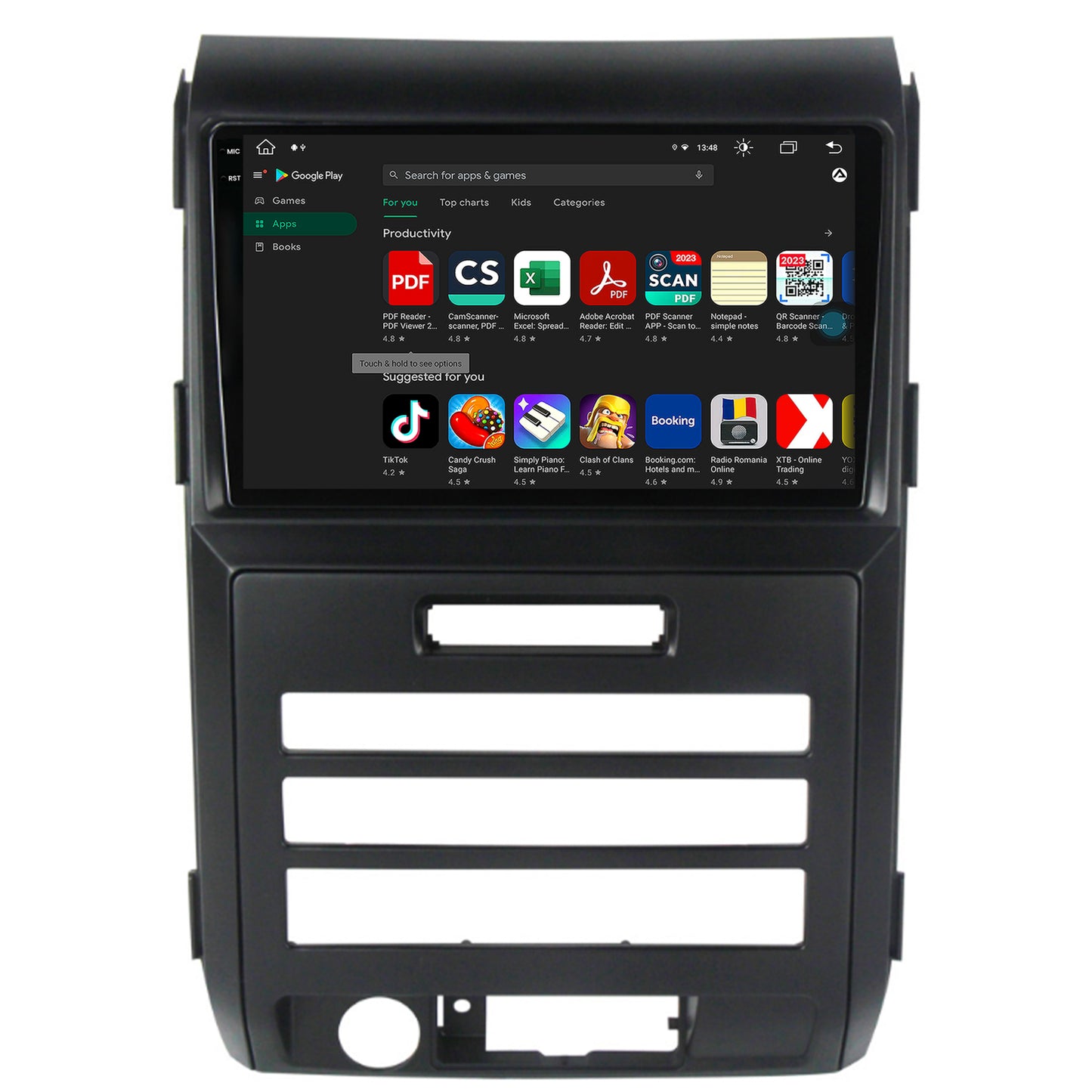 Navigatie Ford F150 (2008-2014), Android, X-Octacore / 8GB RAM + 256GB ROM, 9.5 Inch - AD-BGX9008+AD-BGRKIT139