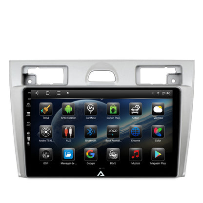Navigatie Ford Fiesta (2002-2008), Android, P-Octacore / 2GB RAM + 32GB ROM, 9 inch - AD-BGP9002+AD-BGRKIT143