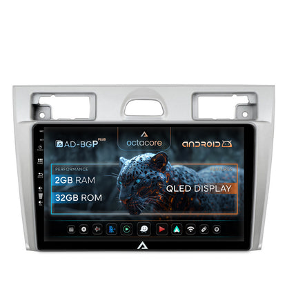 Navigatie Ford Fiesta (2002-2008), Android, P-Octacore / 2GB RAM + 32GB ROM, 9 inch - AD-BGP9002+AD-BGRKIT143