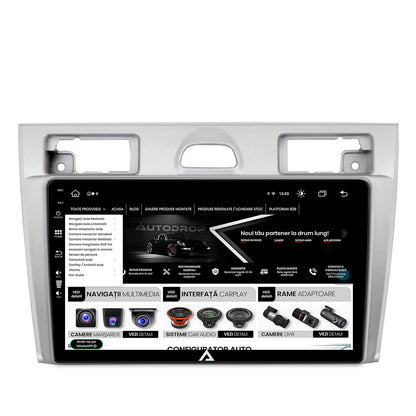Navigatie Ford Fiesta (2002-2008), Android, Z-Octacore / 8GB RAM + 256GB ROM, 9 Inch - AD-BGZ9008+AD-BGRKIT143