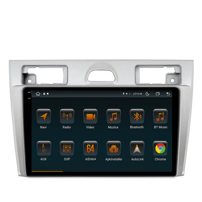 Navigatie Ford Fiesta (2002-2008), Android, V-Octacore / 4GB RAM + 64GB ROM, 9.5 Inch - AD-BGV9004+AD-BGRKIT143