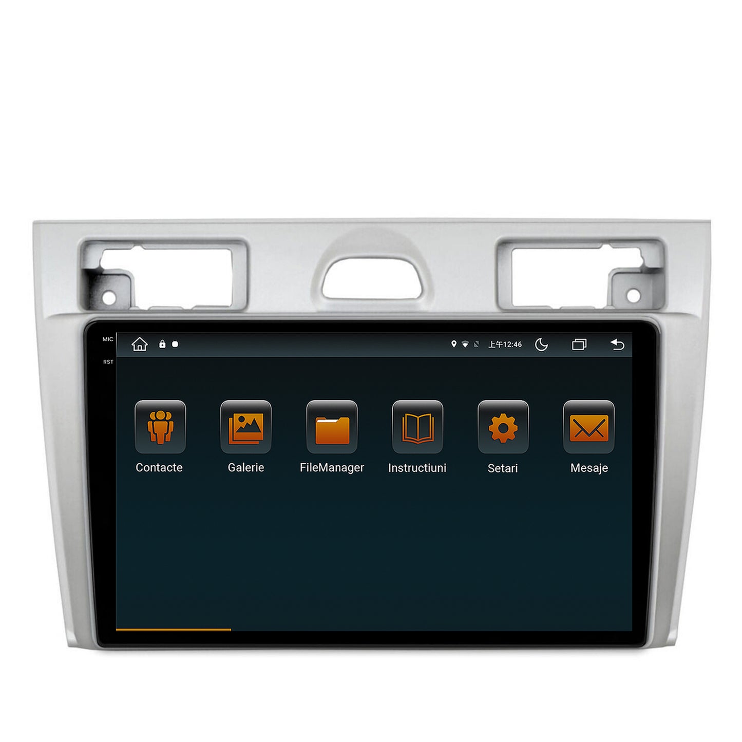 Navigatie Ford Fiesta (2002-2008), Android, V-Octacore / 4GB RAM + 64GB ROM, 9.5 Inch - AD-BGV9004+AD-BGRKIT143