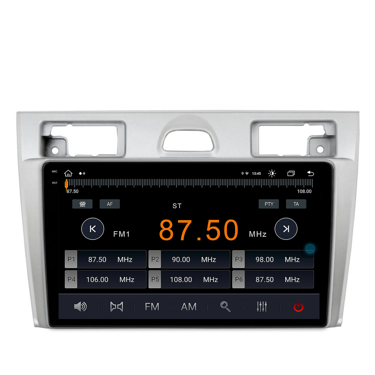 Navigatie Ford Fiesta (2002-2008), Android, V-Octacore / 4GB RAM + 64GB ROM, 9.5 Inch - AD-BGV9004+AD-BGRKIT143