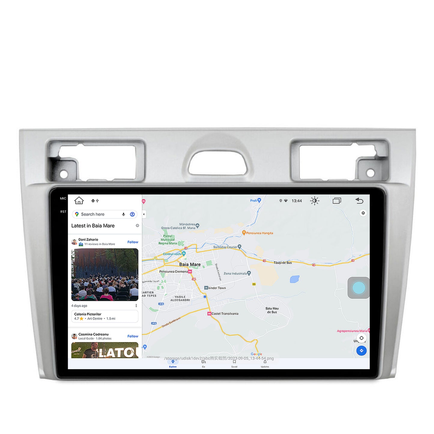 Navigatie Ford Fiesta (2002-2008), Android, X-Octacore / 8GB RAM + 256GB ROM, 9.5 Inch - AD-BGX9008+AD-BGRKIT143