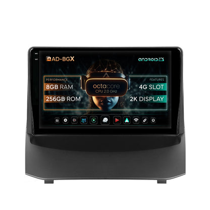 Navigatie Ford Fiesta (2009-2012), Android, X-Octacore / 8GB RAM + 256GB ROM, 9.5 Inch - AD-BGX9008+AD-BGRKIT131-0912