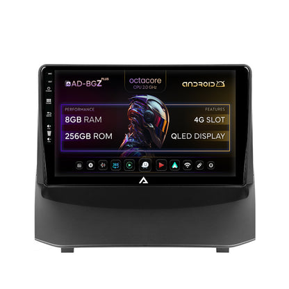 Navigatie Ford Fiesta (2009-2012), Android, Z-Octacore / 8GB RAM + 256GB ROM, 9 Inch - AD-BGZ9008+AD-BGRKIT131-0912