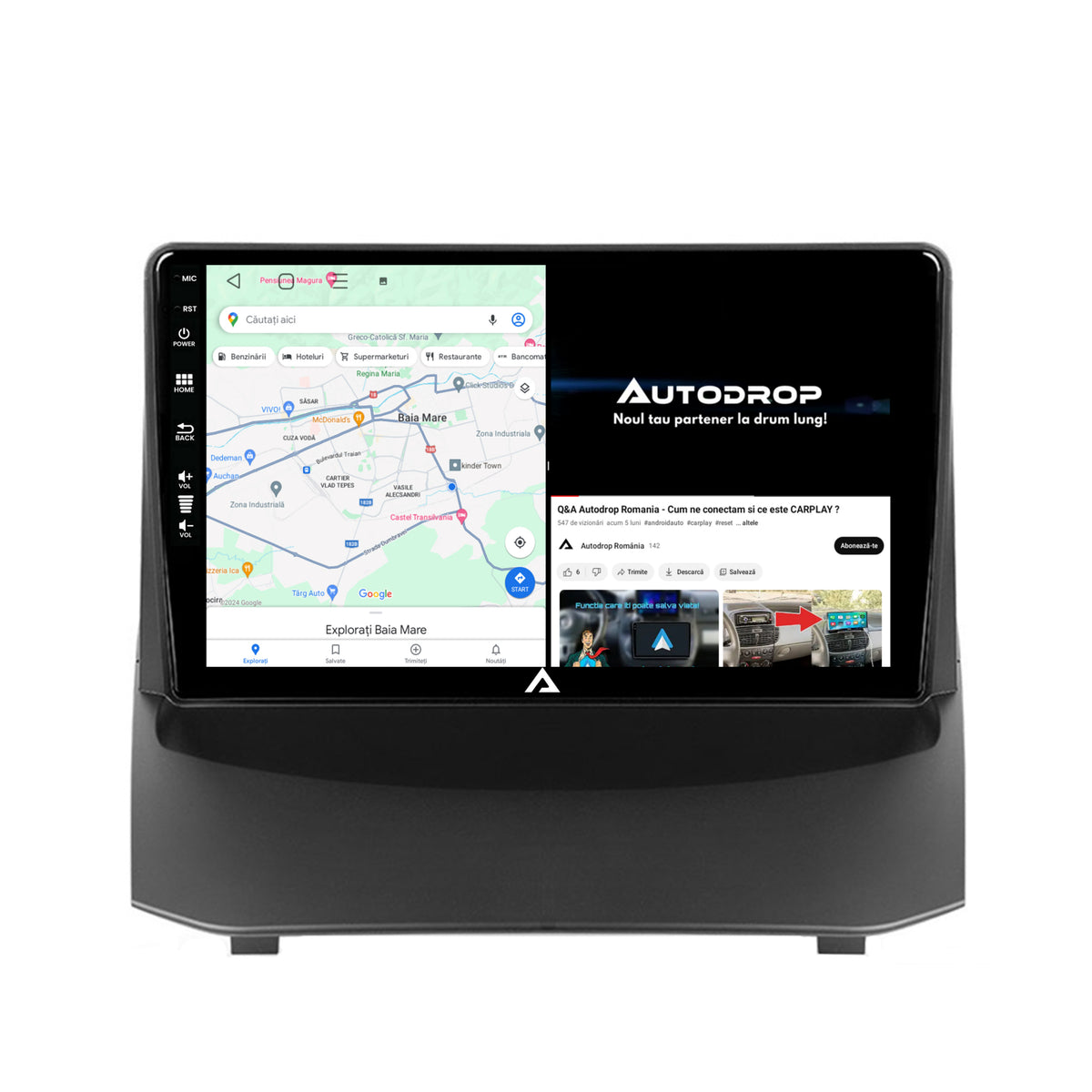 Navigatie Ford Fiesta (2013-2017), Android, P-Octacore / 2GB RAM + 32GB ROM, 9 Inch - AD-BGRKIT131-1317