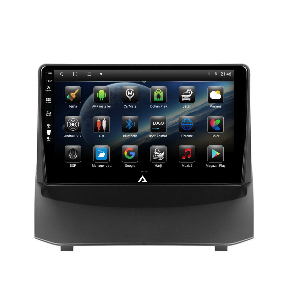 Navigatie Ford Fiesta (2013-2017), Android, P-Octacore / 2GB RAM + 32GB ROM, 9 Inch - AD-BGRKIT131-1317