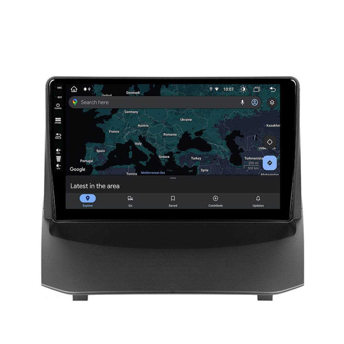 Navigatie Ford Fiesta (2009-2012), Android, Z-Octacore / 8GB RAM + 256GB ROM, 9 Inch - AD-BGZ9008+AD-BGRKIT131-0912