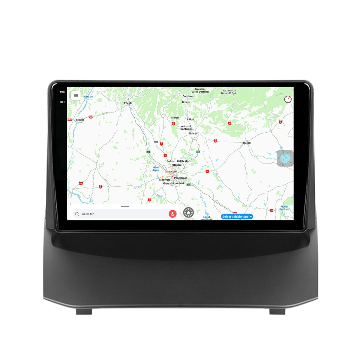 Navigatie Ford Fiesta (2009-2012), Android, X-Octacore / 8GB RAM + 256GB ROM, 9.5 Inch - AD-BGX9008+AD-BGRKIT131-0912