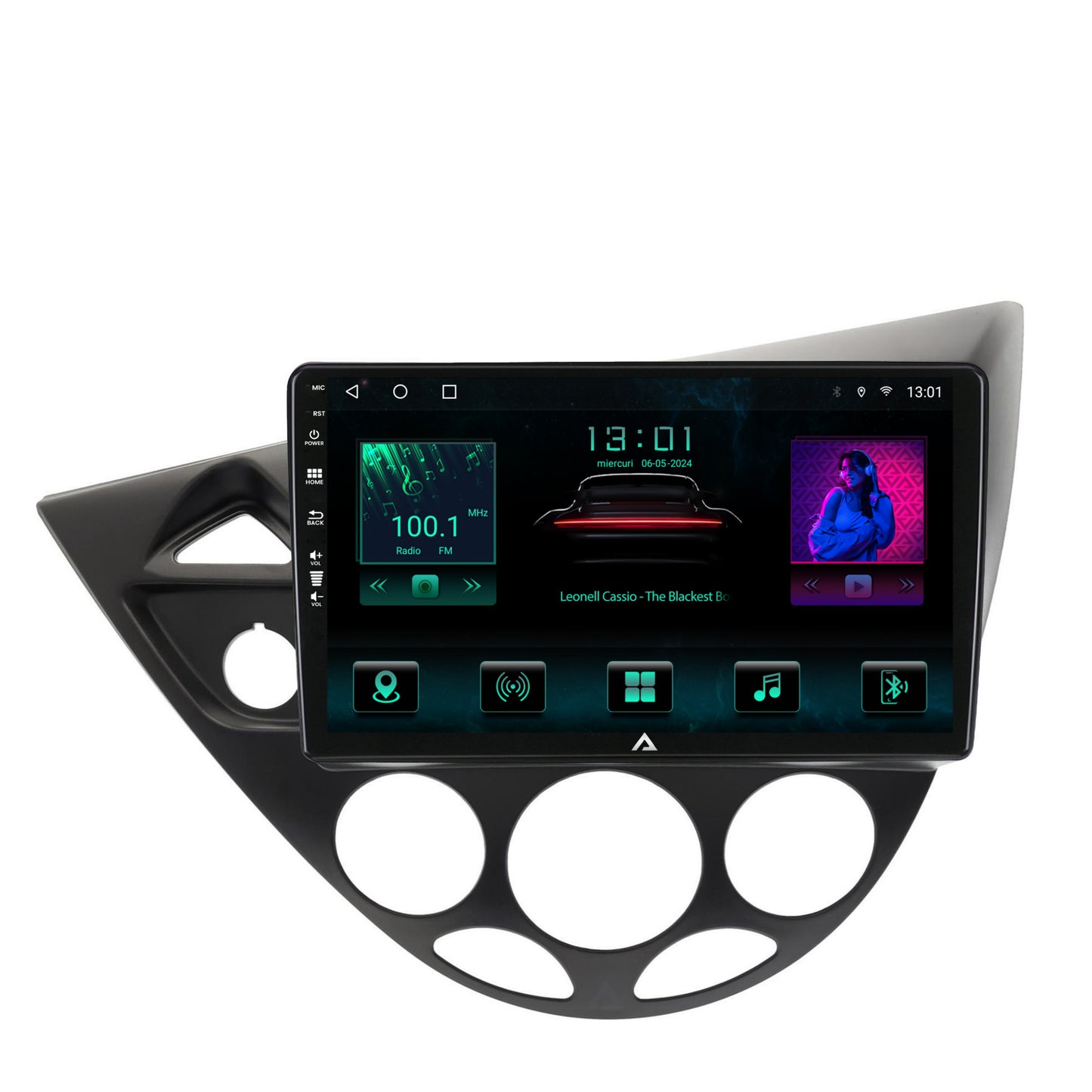Navigatie Ford Focus 1 (1998-2004), Android, A-Octacore / 4GB RAM + 64GB ROM, 9 Inch - AD-BGA9004+AD-BGRKIT112V2