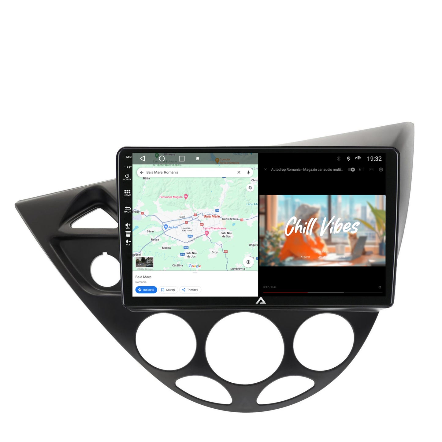 Navigatie Ford Focus 1 (1998-2004), Android, A-Octacore / 4GB RAM + 64GB ROM, 9 Inch - AD-BGA9004+AD-BGRKIT112V2