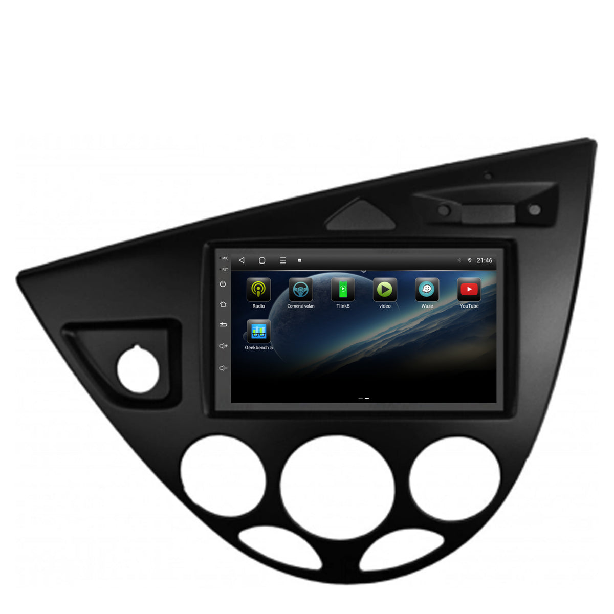 Navigatie Ford Focus 1 (1998-2004), Android, P-Octacore / 2GB RAM + 32GB ROM, 7 Inch - AD-BGP1002+AD-BGRFR036