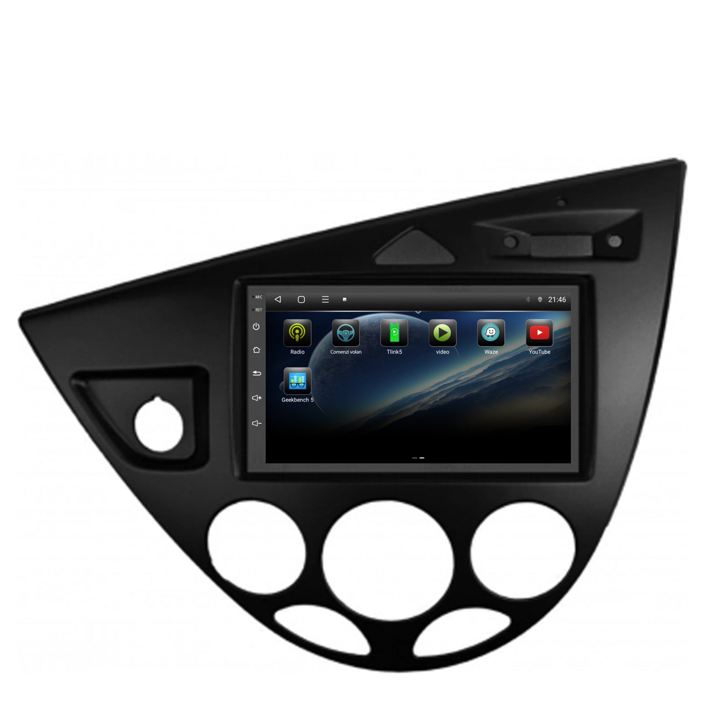 Navigatie Ford Focus 1 (1998-2004), Android, P-Octacore / 2GB RAM + 32GB ROM, 7 Inch - AD-BGP1002+AD-BGRFR036