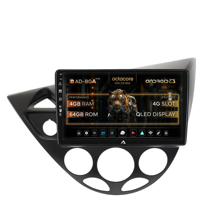 Navigatie Ford Focus 1 (1998-2004), Android, A-Octacore / 4GB RAM + 64GB ROM, 9 Inch - AD-BGA9004+AD-BGRKIT112V2