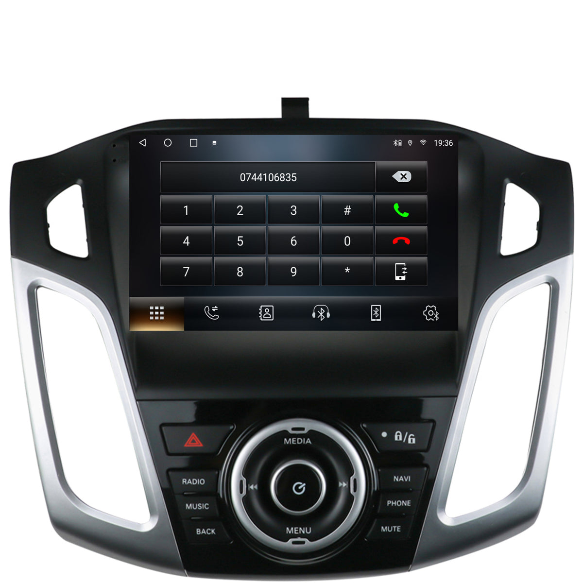 Navigatie Ford Focus 3 (2011-2019), Android, A-Octacore / 4GB RAM + 64GB ROM, 9 Inch - AD-BGA9004+AD-BGRKIT144