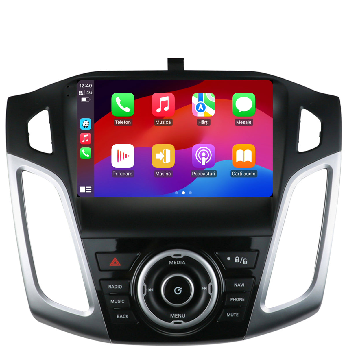 Navigatie Ford Focus 3 (2011-2019), Android, E-Octacore / 2GB RAM + 32GB ROM, 9 Inch - AD-BGE9002+AD-BGRKIT144