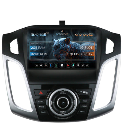 Navigatie Ford Focus 3 (2011-2019), Android, E-Octacore / 2GB RAM + 32GB ROM, 9 Inch - AD-BGE9002+AD-BGRKIT144