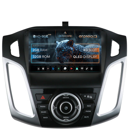 Navigatie Ford Focus 3 (2011-2019), Android, E-Octacore / 2GB RAM + 32GB ROM, 9 Inch - AD-BGE9002+AD-BGRKIT144