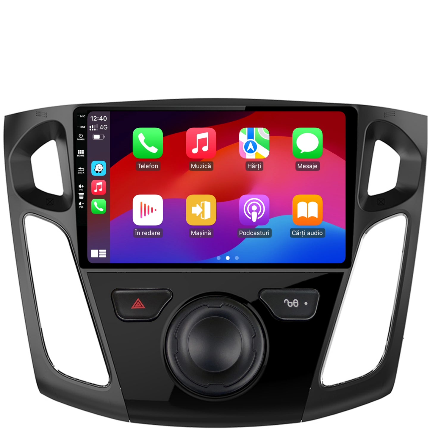 Navigatie Ford Focus 3 (2011-2019), Android, P-Octacore / 2GB RAM + 32GB ROM, 9 Inch - AD-BGP9002+AD-BGRKIT115