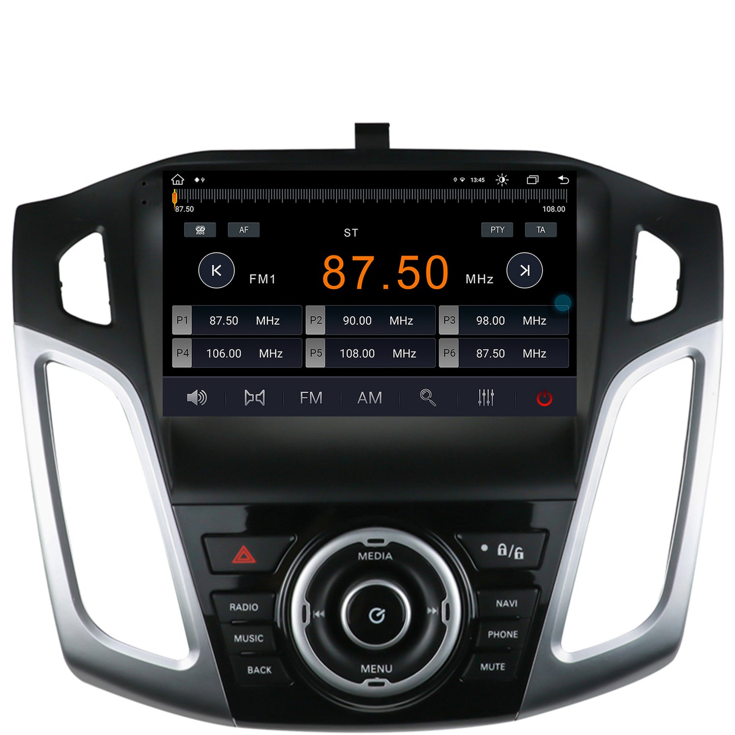 Navigatie Ford Focus 3 (2011-2019), Android, Z-Octacore / 8GB RAM + 256GB ROM, 9 Inch - AD-BGZ9008+AD-BGRKIT144
