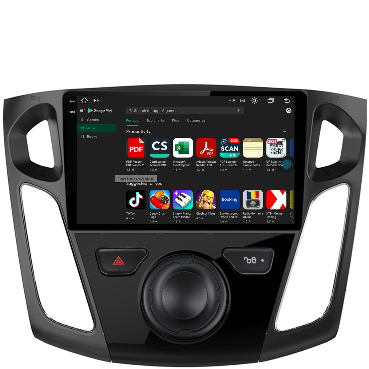 Navigatie Ford Focus 3 (2011-2019), Android, X-Octacore / 8GB RAM + 256GB ROM, 9.5 Inch - AD-BGX9008+AD-BGRKIT115