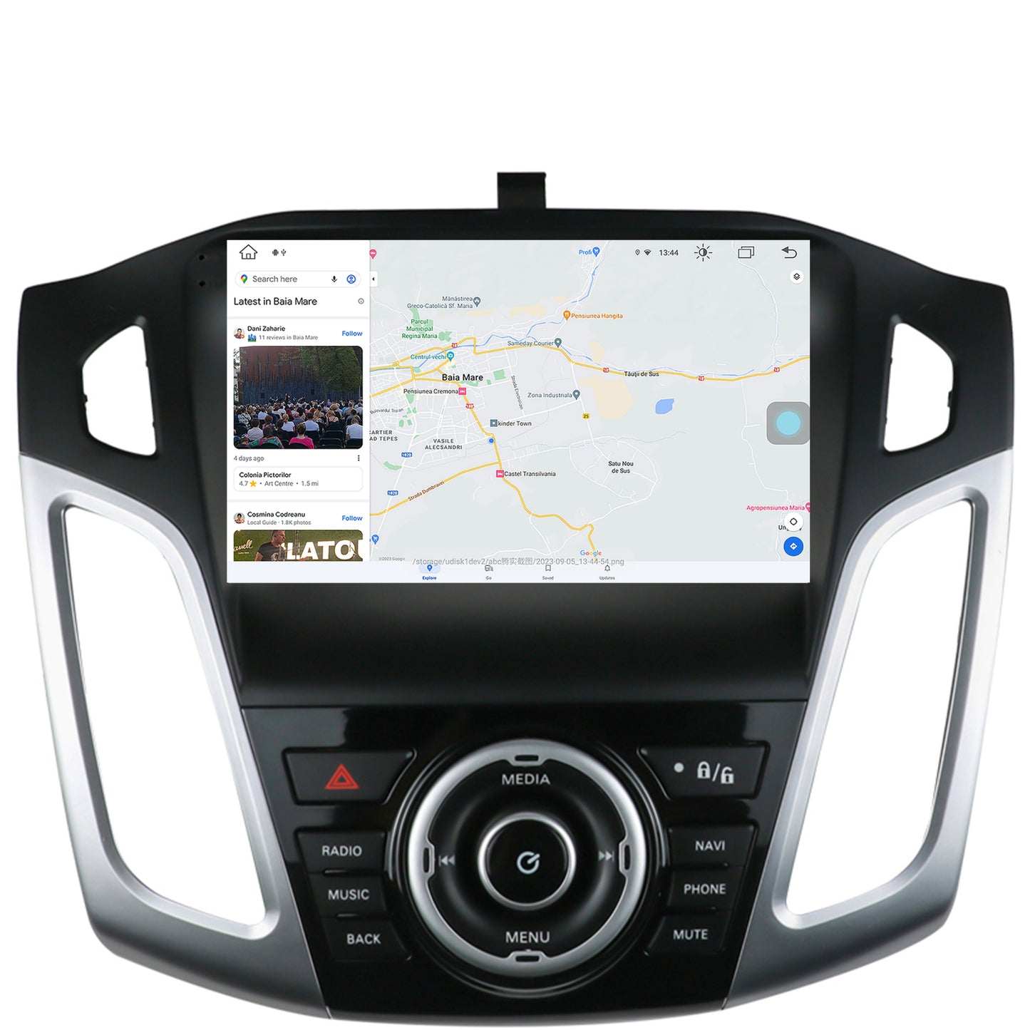 Navigatie Ford Focus 3 (2011-2019), Android, X-Octacore / 8GB RAM + 256GB ROM, 9.5 Inch - AD-BGX9008+AD-BGRKIT144