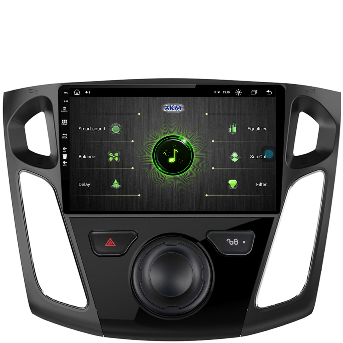 Navigatie Ford Focus 3 (2011-2019), Android, Z-Octacore / 8GB RAM + 256GB ROM, 9 Inch - AD-BGZ9008+AD-BGRKIT115