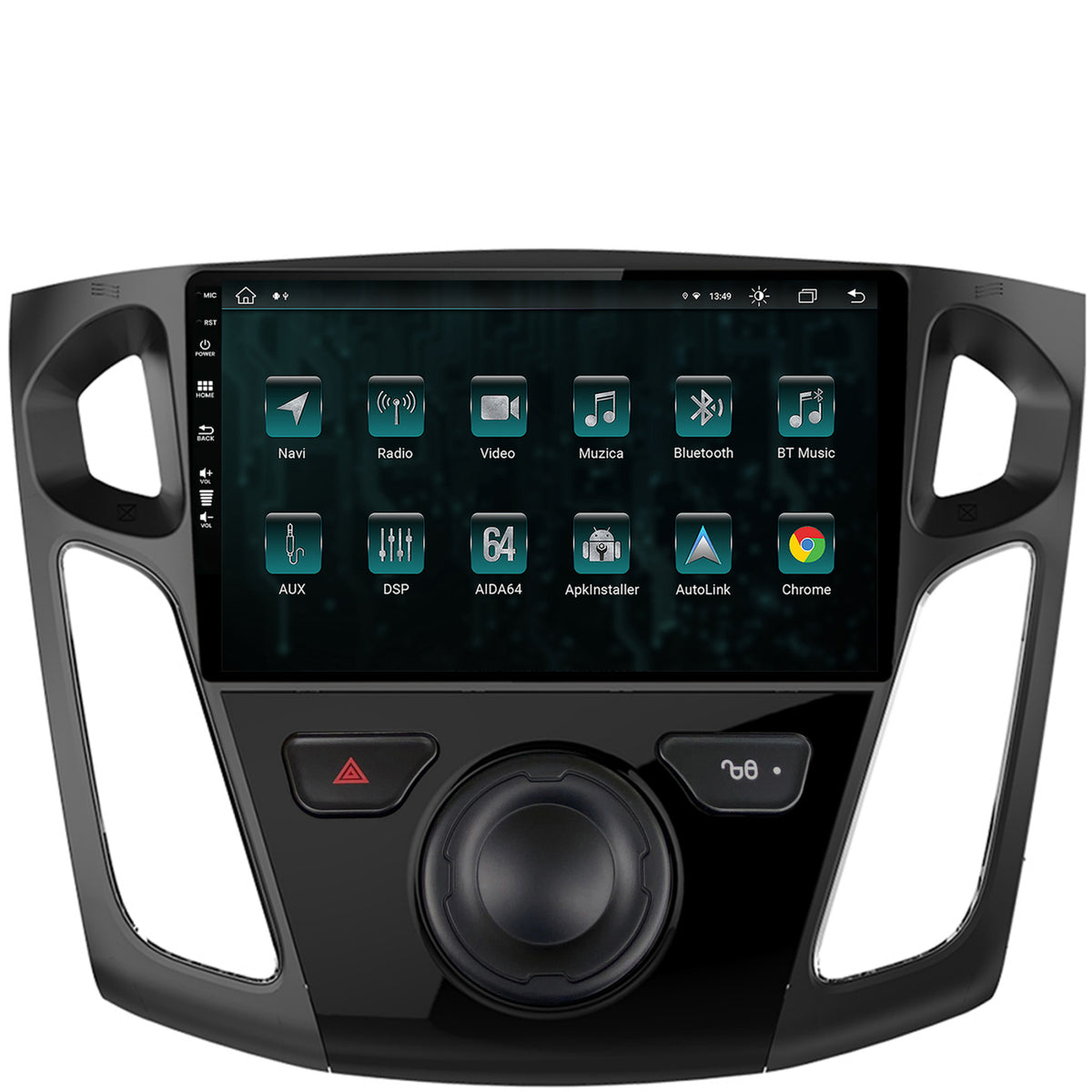 Navigatie Ford Focus 3 (2011-2019), Android, Z-Octacore / 8GB RAM + 256GB ROM, 9 Inch - AD-BGZ9008+AD-BGRKIT115