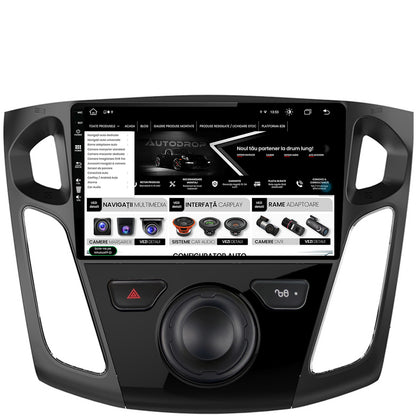 Navigatie Ford Focus 3 (2011-2019), Android, Z-Octacore / 8GB RAM + 256GB ROM, 9 Inch - AD-BGZ9008+AD-BGRKIT115
