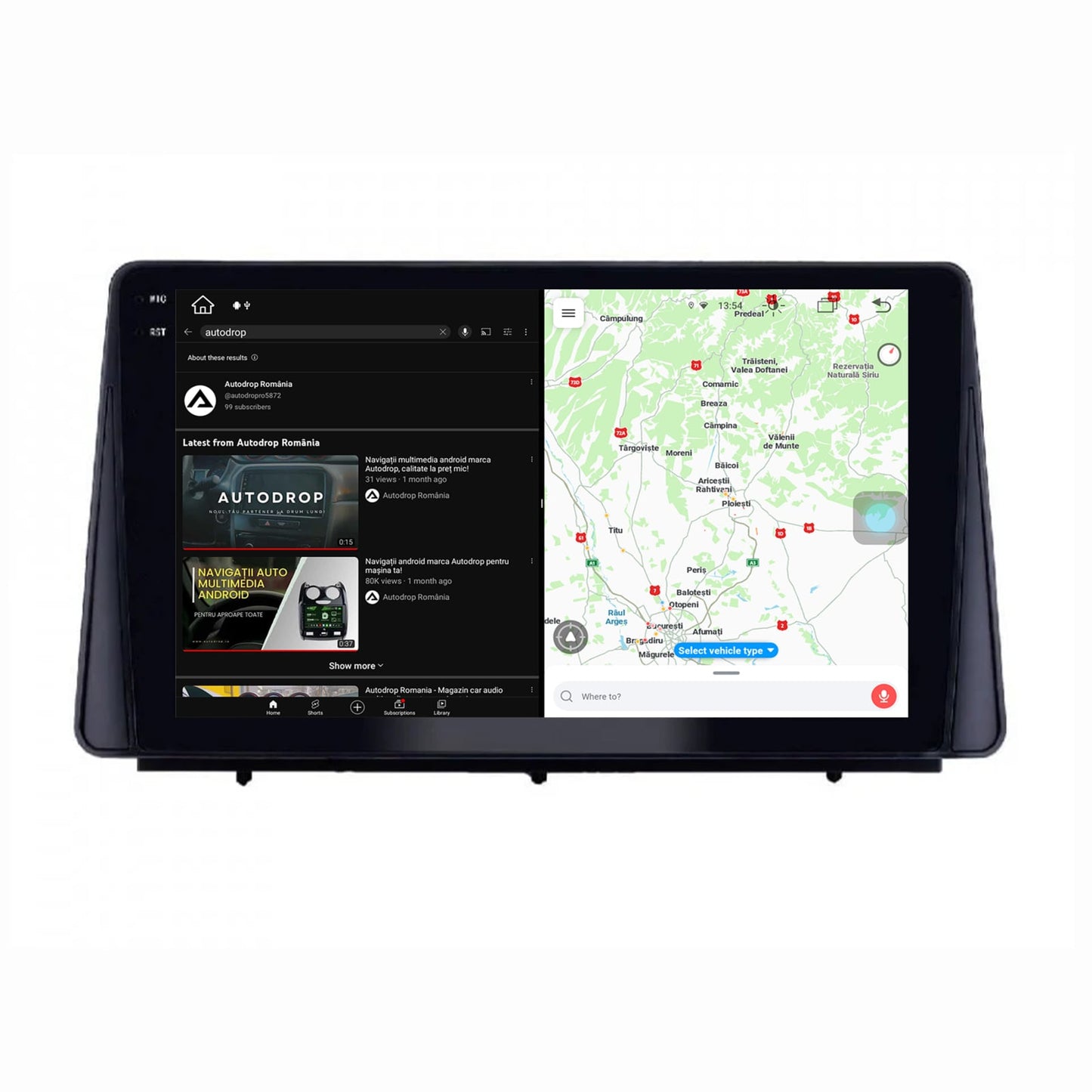 Navigatie Ford Focus Ford Focus MK4 (2019+), Android, V-Octacore / 4GB RAM + 64GB ROM,10.36 Inch - AD-BGV10004+AD-BGRKIT158