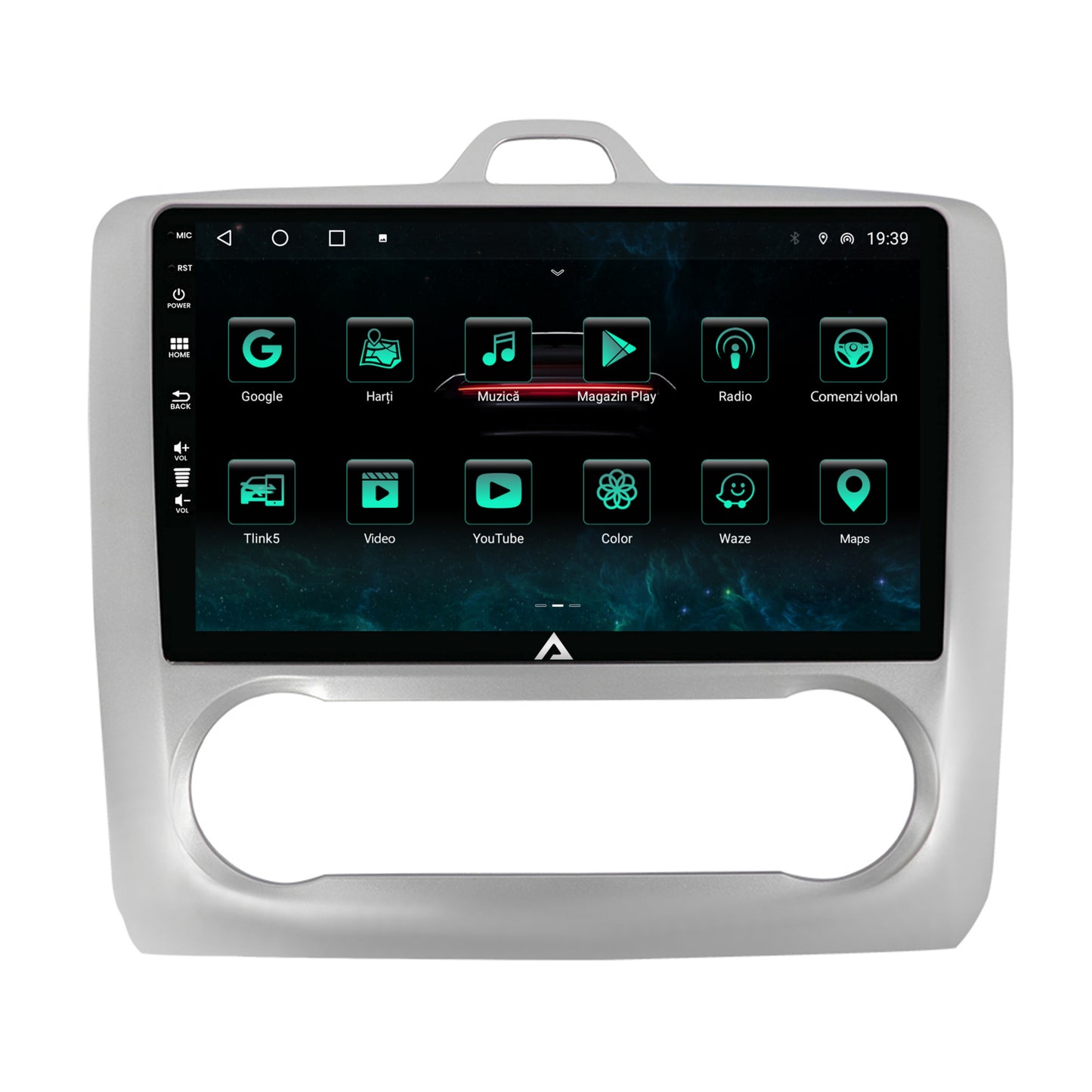 Navigatie Ford Focus MK2 (2004-2011), Clima Automata, Android, A-Octacore / 4GB RAM + 64GB ROM, 9 Inch - AD-BGA9004+AD-BGRKIT117