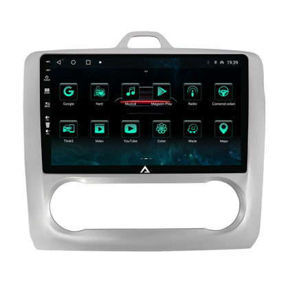 Navigatie Ford Focus MK2 (2004-2011), Clima Automata, Android, A-Octacore / 4GB RAM + 64GB ROM, 9 Inch - AD-BGA9004+AD-BGRKIT117