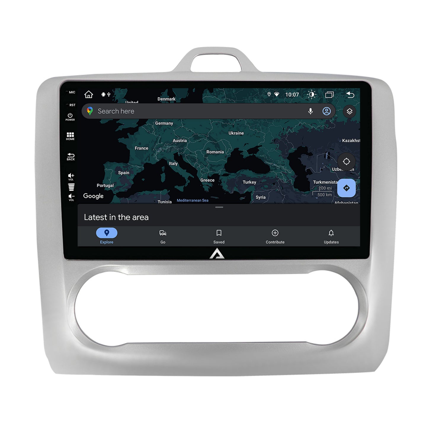 Navigatie Ford Focus MK2 (2004-2011), Clima automata, Android, Z-Octacore / 8GB RAM + 256GB ROM, 9 Inch - AD-BGZ9008+AD-BGRKIT117