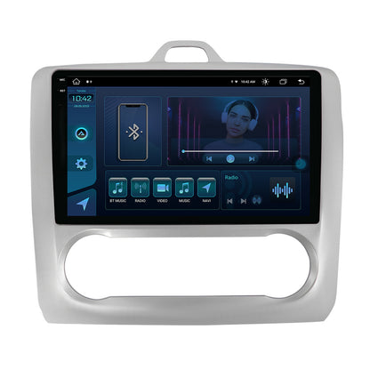 Navigatie Ford Focus MK2 (2004-2011), Clima automata, Android, X-Octacore / 8GB RAM + 256GB ROM, 9.5 Inch - AD-BGX9008+AD-BGRKIT117