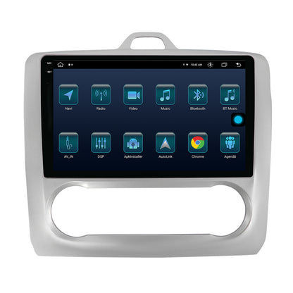 Navigatie Ford Focus MK2 (2004-2011), Clima automata, Android, X-Octacore / 8GB RAM + 256GB ROM, 9.5 Inch - AD-BGX9008+AD-BGRKIT117