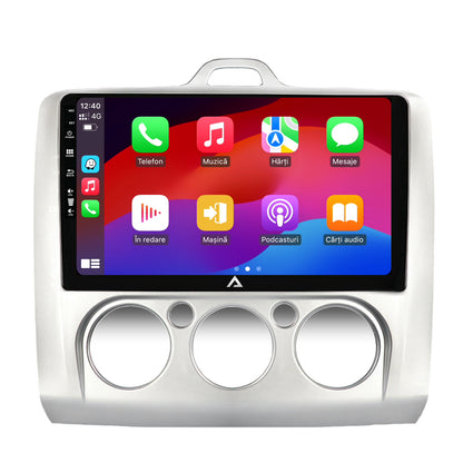 Navigatie Ford Focus MK2 (2004-2011), Clima Manuala, Android, E-Octacore / 2GB RAM + 32GB ROM, 9 Inch - AD-BGE9002+AD-BGRKIT112