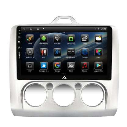 Navigatie Ford Focus MK2 (2004-2011), Clima Manuala, Android, E-Octacore / 2GB RAM + 32GB ROM, 9 Inch - AD-BGE9002+AD-BGRKIT112
