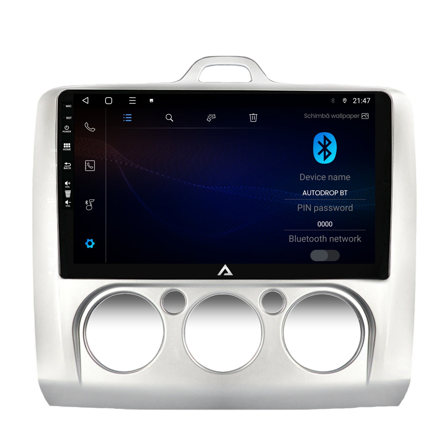 Navigatie Ford Focus MK2 (2004-2011), Clima Manuala, Android, E-Octacore / 2GB RAM + 32GB ROM, 9 Inch - AD-BGE9002+AD-BGRKIT112