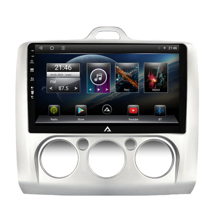 Navigatie Ford Focus MK2 (2004-2011), Clima Manuala, Android, P-Octacore / 2GB RAM + 32 ROM, 9 Inch - AD-BGP9002+AD-BGRKIT112