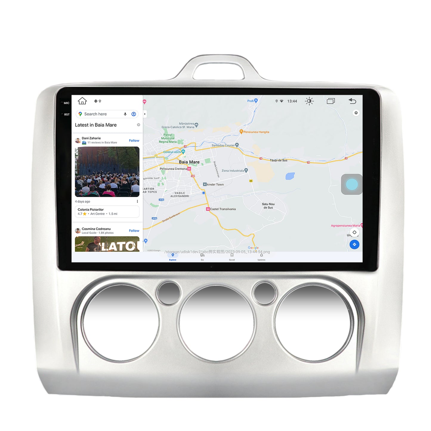Navigatie Ford Focus MK2 (2004-2011), Clima manuala, Android, V-Octacore / 4GB RAM + 64GB ROM, 9.5 Inch - AD-BGV9004+AD-BGRKIT112