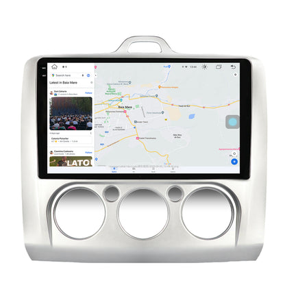 Navigatie Ford Focus MK2 (2004-2011), Clima manuala, Android, V-Octacore / 4GB RAM + 64GB ROM, 9.5 Inch - AD-BGV9004+AD-BGRKIT112