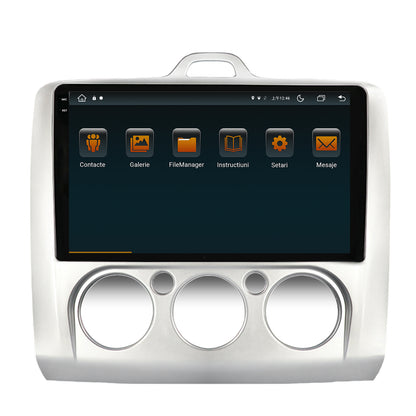 Navigatie Ford Focus MK2 (2004-2011), Clima manuala, Android, V-Octacore / 4GB RAM + 64GB ROM, 9.5 Inch - AD-BGV9004+AD-BGRKIT112