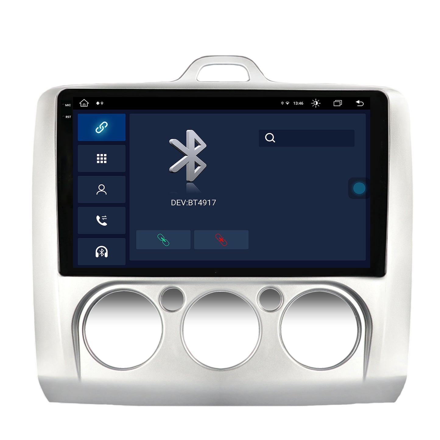 Navigatie Ford Focus MK2 (2004-2011), Clima manuala, Android, X-Octacore / 8GB RAM + 256GB ROM, 9.5 Inch - AD-BGX9008+AD-BGRKIT112