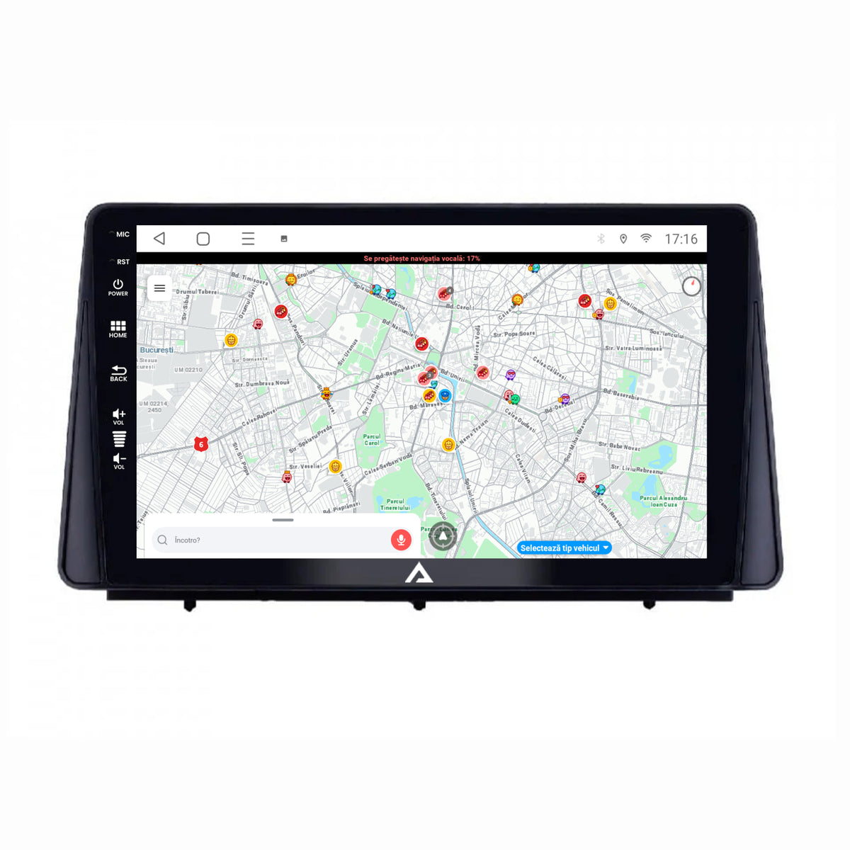 Navigatie Ford Focus MK4 (2019+), Android, P-Octacore / 2GB RAM + 32GB ROM, 10.1 Inch - AD-BGP10002+AD-BGRKIT158