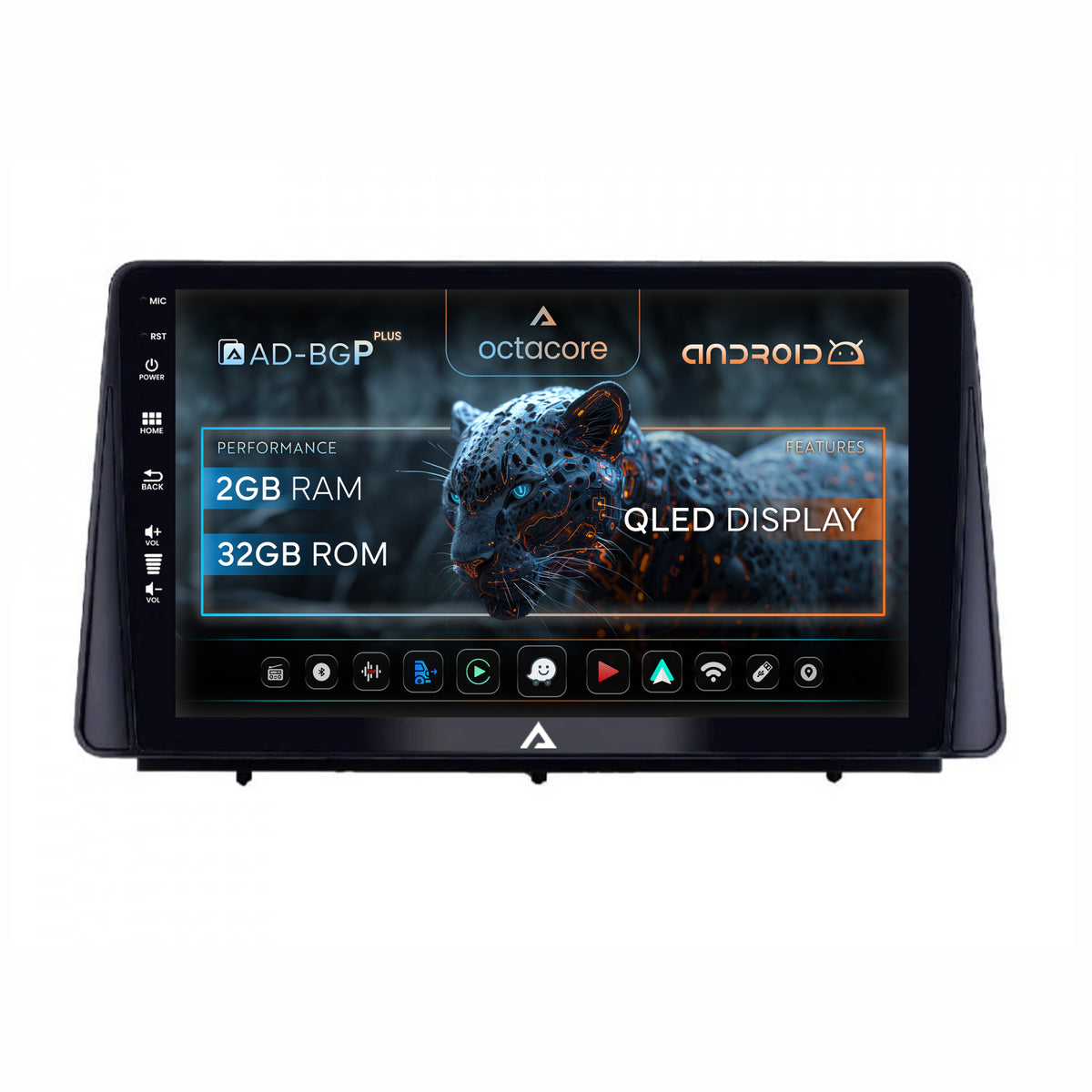 Navigatie Ford Focus MK4 (2019+), Android, P-Octacore / 2GB RAM + 32GB ROM, 10.1 Inch - AD-BGP10002+AD-BGRKIT158